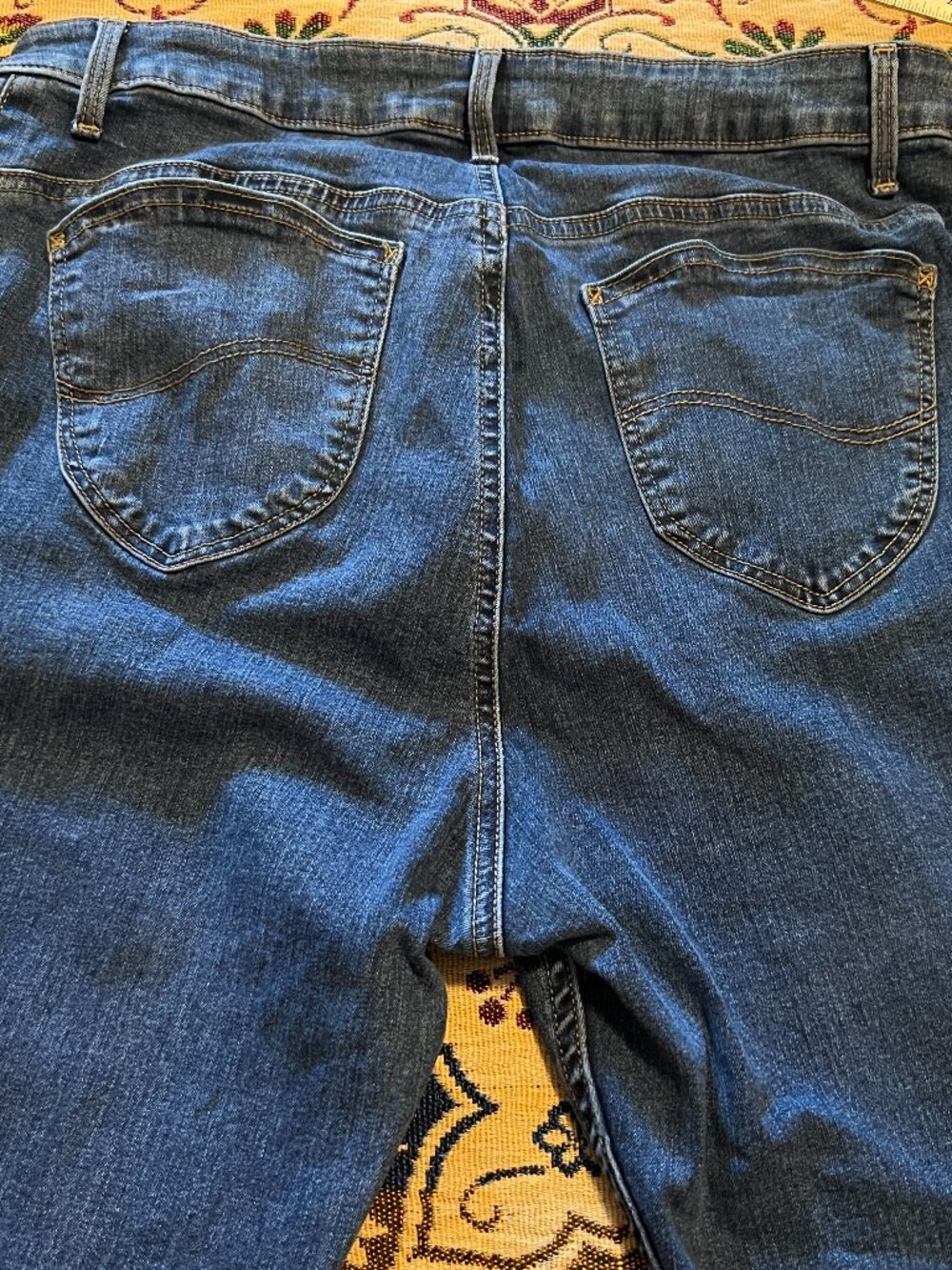 Lee Riders Shape Illusions Slim Fit Mid Rise Bootcut Jeans 16 long - Picture 11 of 12